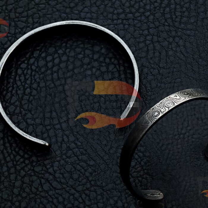 Custom Handmade  amascus steel bracelet bangle ,viiiking accessories